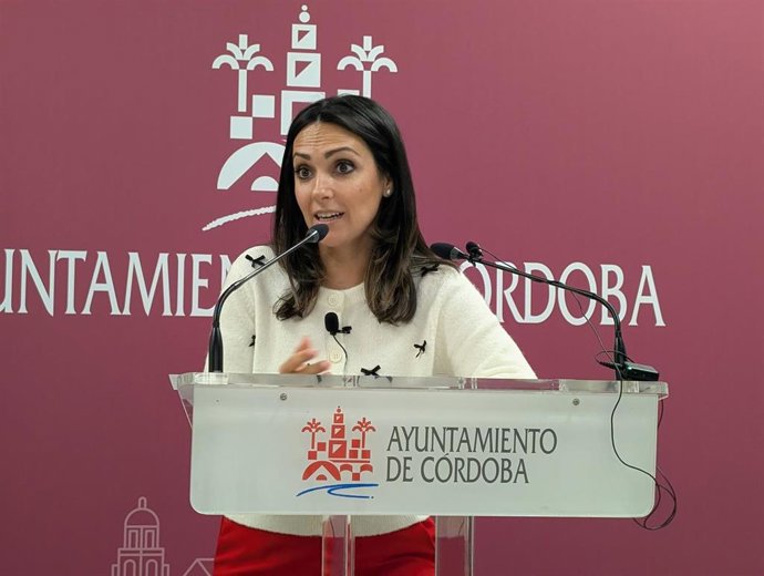 La edil del PSOE en el Ayuntamiento de Córdoba Carmen González.