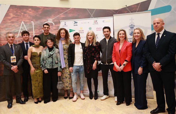 La consejera de Cultura y Deporte, Patricia del Pozo, en la gala de la Federación de Periodistas Deportivos Andaluces.