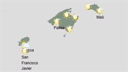 El tiempo hoy, martes 18 de febrero, en Baleares.
