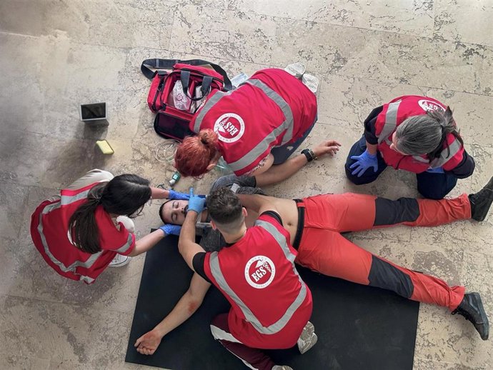 Simulación de asistencia en emergencias