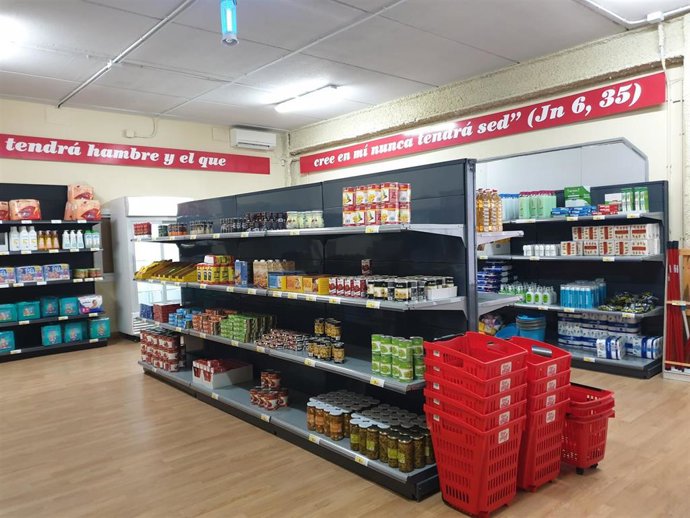 Economato de Cáritas.