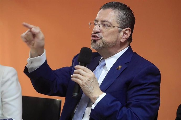 Rodrigo Chaves, presidente de Costa Rica