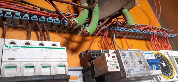 Imagen de una de las instalaciones afetadas por los robos que denuncia Asaja