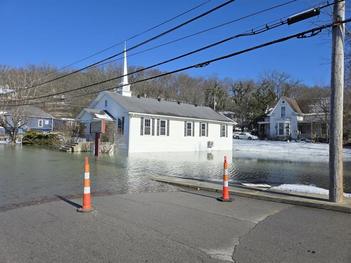Imagen de archivo de las inundaciones en Kentucky, EEUU. 
