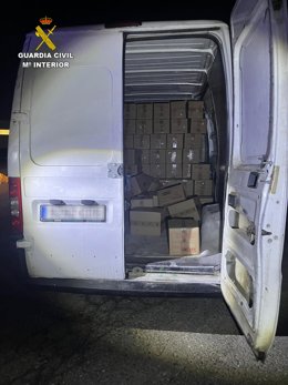 La Guardia Civil detiene a una persona cuando huía tras cometer un robo en un área de servicio de la A-2.
