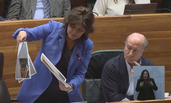 La diputada del PP en la Junta, Beatriz Polledo.