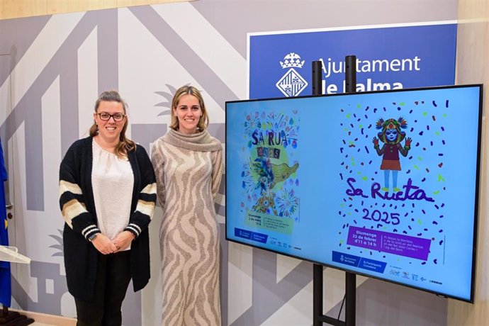 La segunda teniente de alcalde y regidora de Participación Ciudadana, Lourdes Roca, presenta el programa de actividades de Sa Rueta y Sa Rua 2025.
