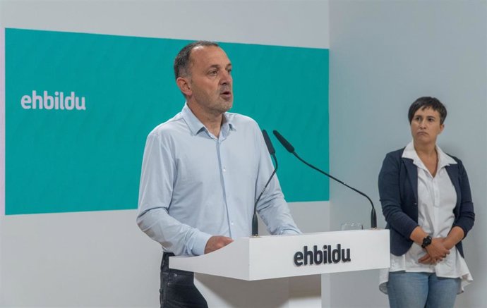 Archivo - El secretario de política institucional de EH Bildu, Unai Urruzuno