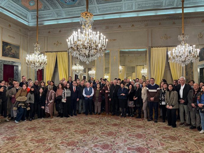 El Camino Lebaniego y el Monasterio de Santo Toribio de Liébana representados en la Santa Sede en el encuentro del Jubileo de la Cultura