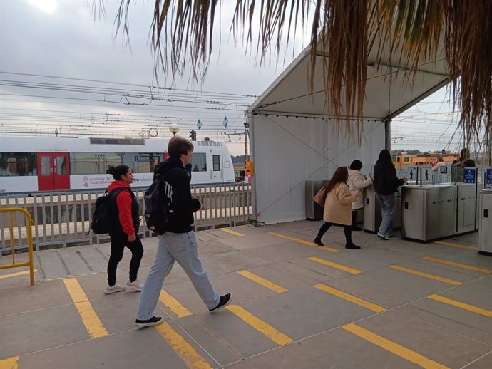 FGV recupera la circulació fins a València Sud de les Línies 1, 2 i 7 i les freqüències habituals de Metrovalencia