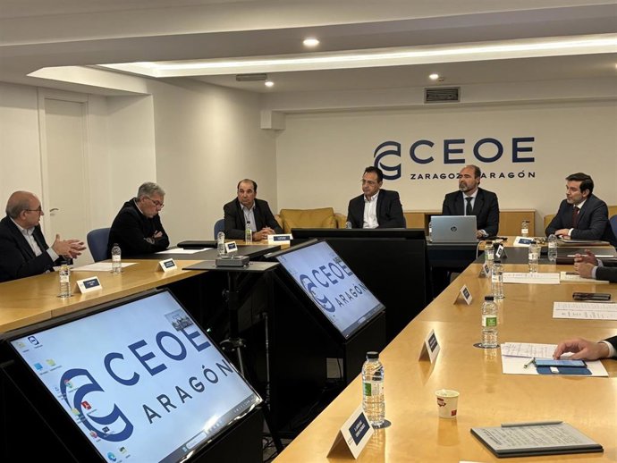Reunión de la Comisión Internacional de CEOE Aragón.
