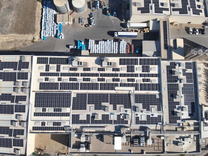 Edison Next instala una planta fotovoltaica de 6.000 m* para Faerch en Valencia