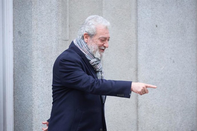 Archivo - El jefe de gabinete de la presidenta de la Comunidad de Madrid, Isabel Díaz Ayuso, Miguel Ángel Rodríguez, sale de declarar del Tribunal Supremo 