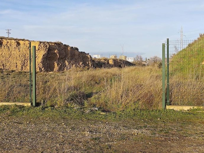 Roban la puerta del yacimiento de Sorbán en Calahorra