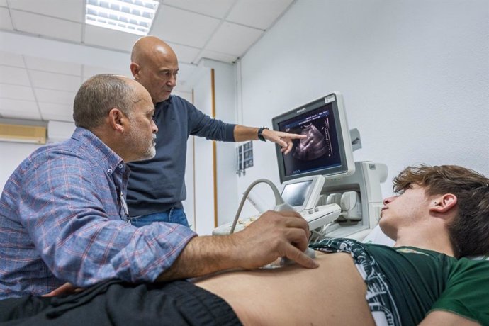 Participantes en el curso sobre nuevas técnicas de ecografía abdominal.