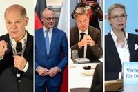 Scholz, Merz, Habeck y Weidel: así son los principales candidatos en las elecciones de Alemania 2025