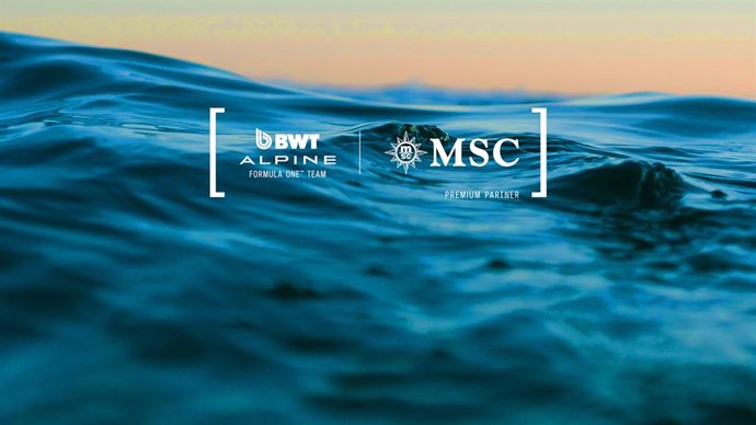 La escudería de Fórmula 1 Alpine se une a MSC Cruceros como socio premium.