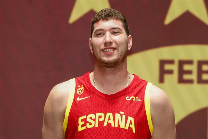 Archivo - El jugador del Barça y la selección española Joel Parra. 