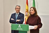 La Junta y la Diputación de Málaga organizan conjuntamente el acto de las Banderas de Andalucía por el 28F
