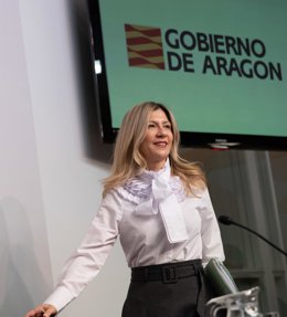 La vicepresidenta del Gobierno de Aragón, Mar Vaquero.