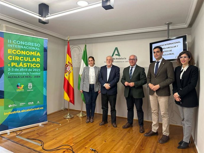 Presentación del II Congreso Internacional de Economía Circular y Plástico de Alcalá la Real.