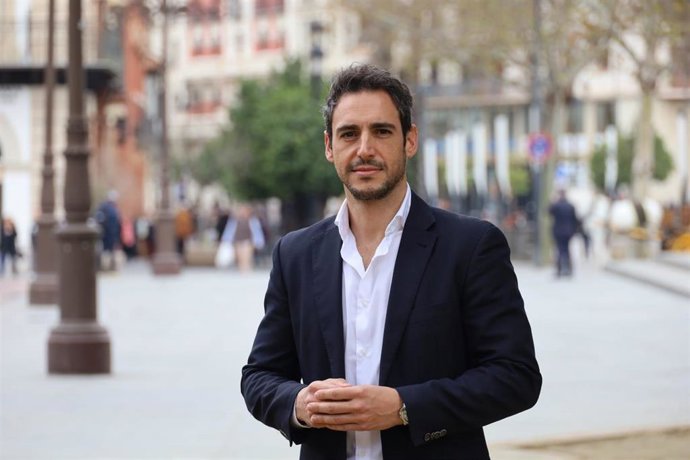 El vicesecretario de Economía, Hacienda y Empleo del PP de Sevilla, Agustín Aguilera