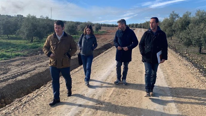 Visita Camino Partidor de Santaella en Puente Genil.