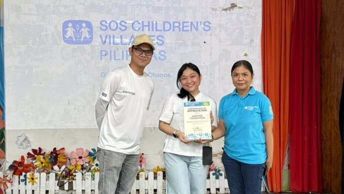 Vantage Foundation Brings Hope and Joy to SOS Children’s Villages in the Philippines