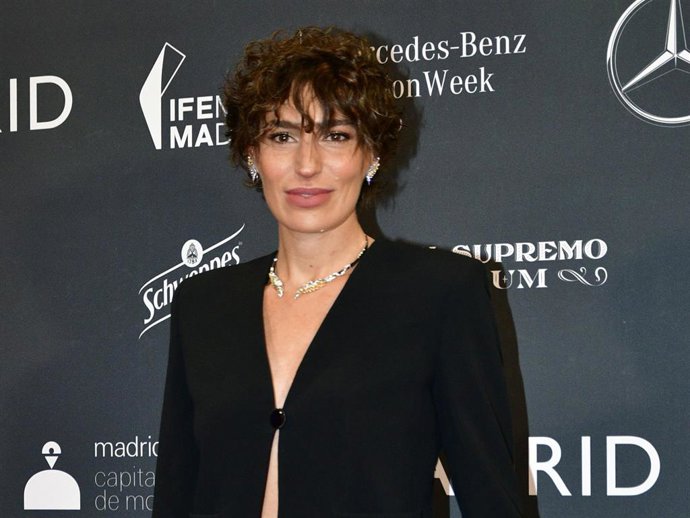 Eugenia Osborne durante la gran fiesta de la 81ª edición de Mercedes-Benz Fashion Week Madrid