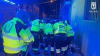 Policía detiene a tres personas por la agresión con el cuello de una botella rota a un hombre ayer en Vallecas