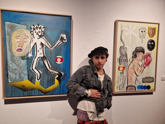 El artista llanisco Jonás San Miguel inaugurará este jueves en la Sala Borrón la primera exposición del Programa para Jóvenes Artistas Plásticos de 2025.