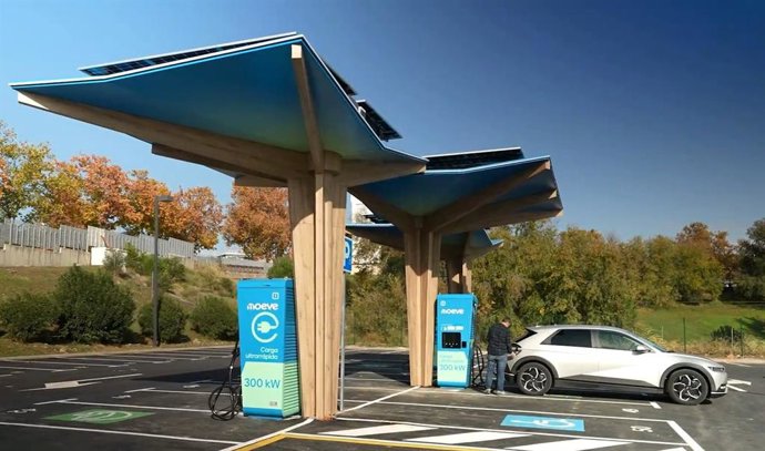 Puntos de recarga de Moeve