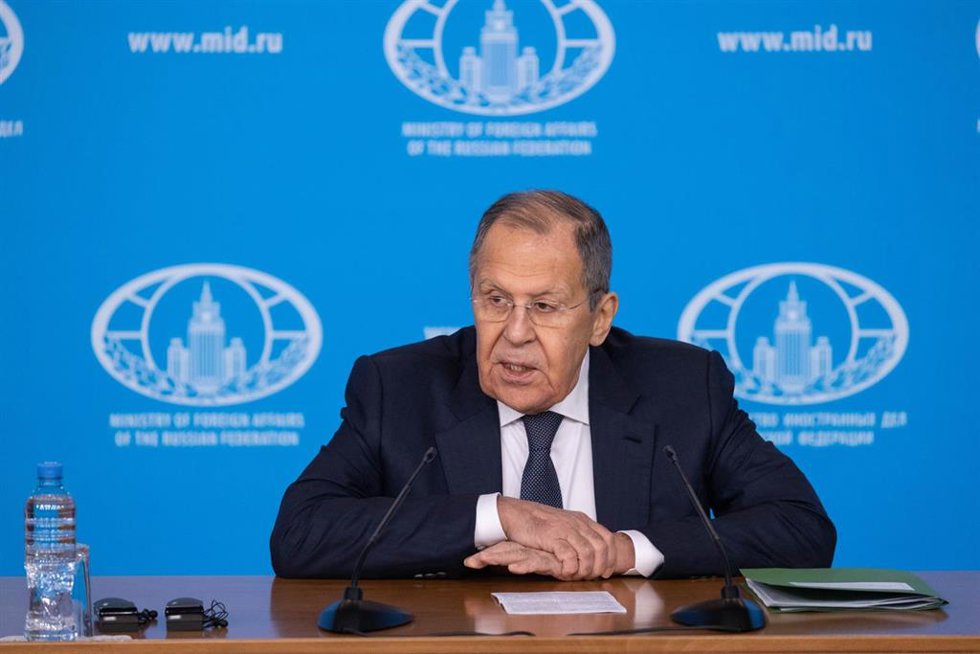 Archivo - Sergei Lavrov, ministro de Exteriores de Rusia