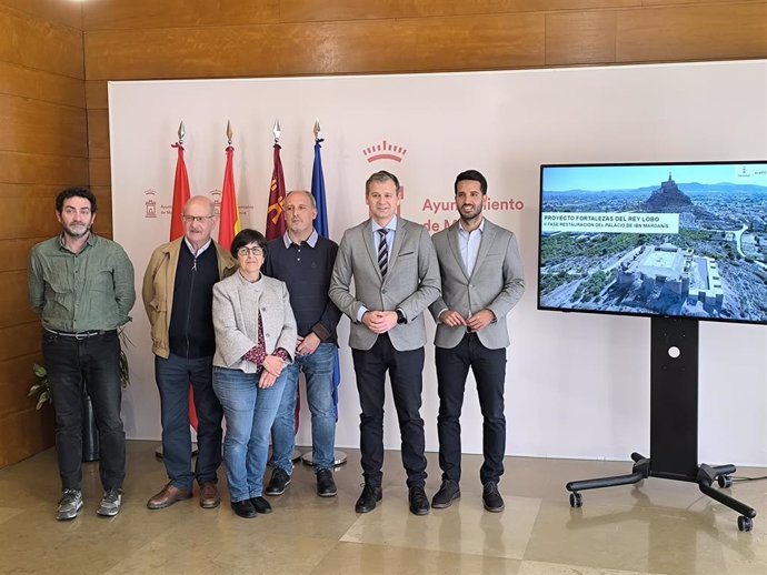 Imagen de la presentación de la Comisión Técnica de Seguimiento de Expertos que elaborará la segunda fase del proyecto de recuperación de El Castillejo, en Monteagudo