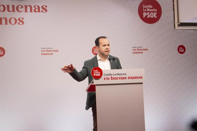 El secretario regional de Formación del PSOE, Sergio García Navas.