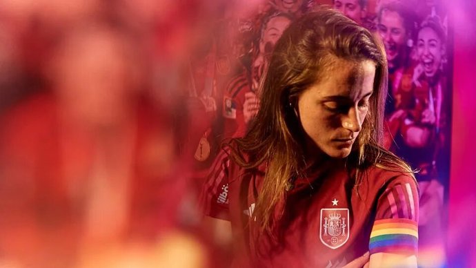 La futbolista de la selección española y campeona del mundo, Ona Batlle.