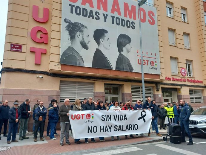UGT prevé "un año terrible" en cuanto a accidentes laborales y pide estar alerta también de los riesgos psicosociales