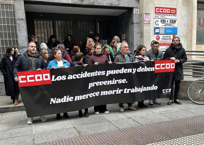 Concentración frente a CC.OO