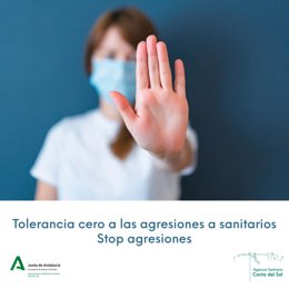 Archivo - Campaña de la Junta contra las agresiones a sanitarios.