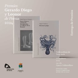 Entrega de los premios de poesía de la Diputación de Soria .