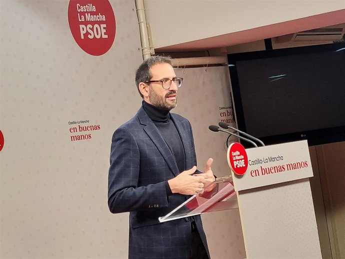 Archivo - El secretario de Organización del PSOE de Castilla-La Mancha, Sergio Gutiérrez.
