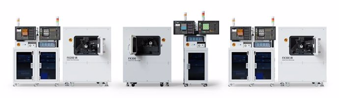 Park FX Large Sample AFM Series: From Left, FX200 IR, FX300, FX300 IR