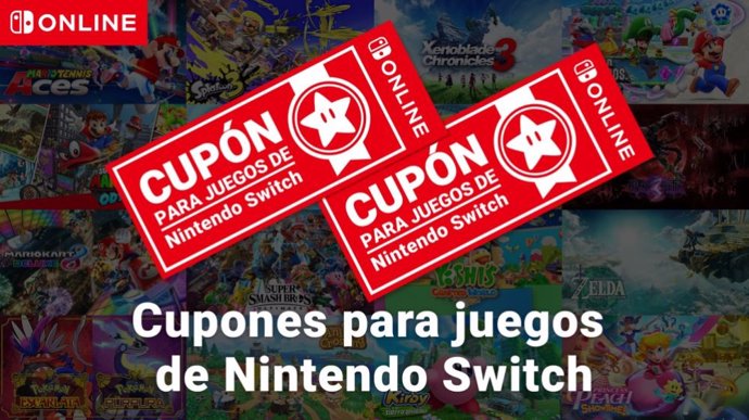 Cupones de juego para Nintendo Switch