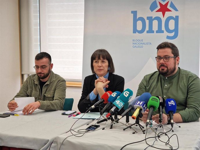 Ana Pontón este miércoles en Vigo.