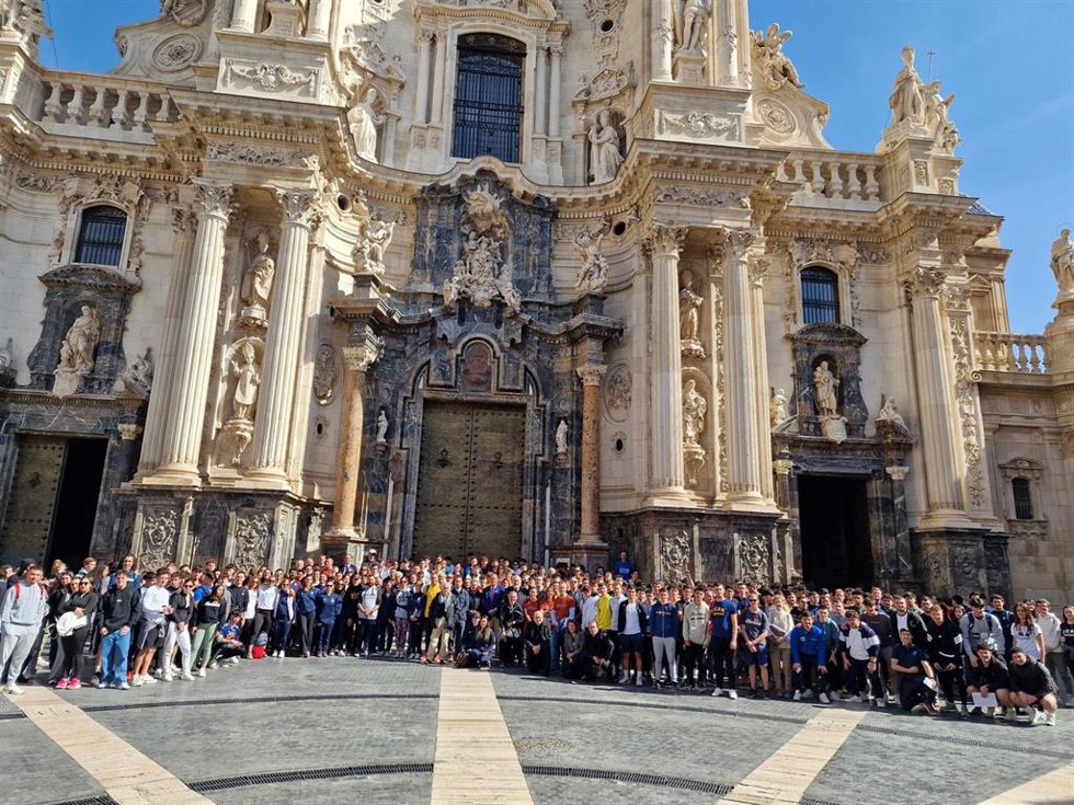 Imagen de los participantes en la primera peregrinación del Jubileo de la Esperanza 2025