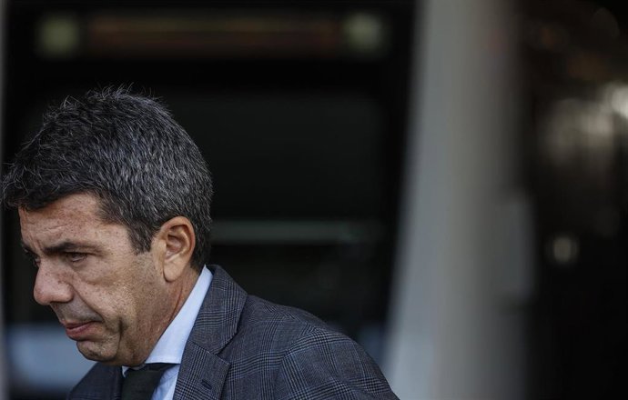 Archivo - El president de la Generalitat valenciana, Carlos Mazón, 