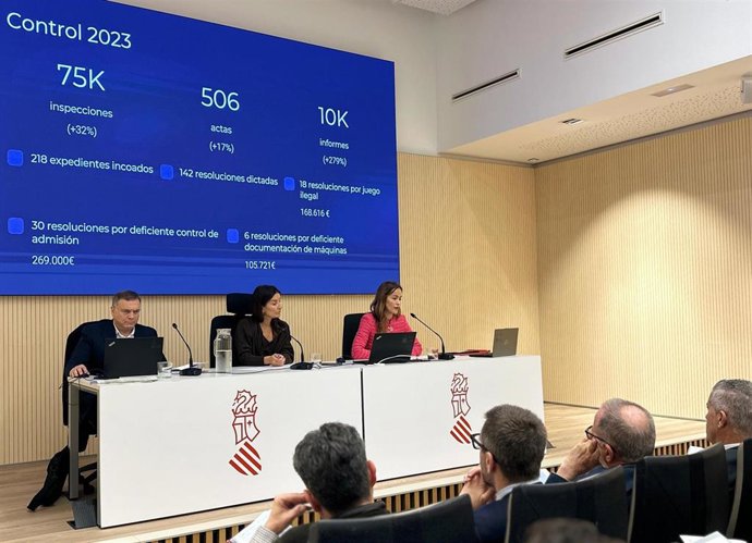 Reunión de la Comisión del Juego de la Comunitat Valenciana