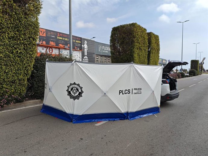 Fallece un hombre tras ser atropellado por una motocicleta en la Ronda Sur de Castelló