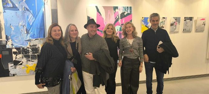 Inaugurada la exposición 'Suite de Invierno' de Jesús Puente en la Fundación Caja Rural del Sur