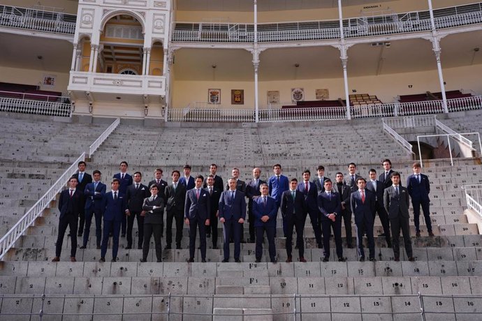 Alguntos de los participantes en la Copa Chenel y el Circuito de Novilladas de la Comunidad de Madrid en 2025.